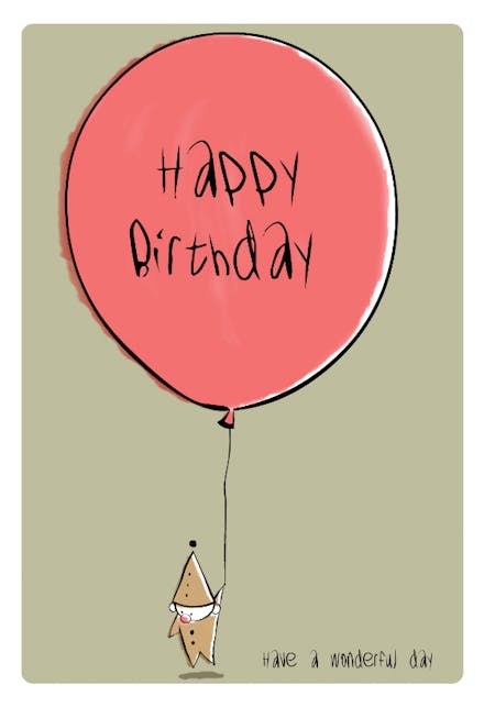 Wonderful Day - Birthday Card