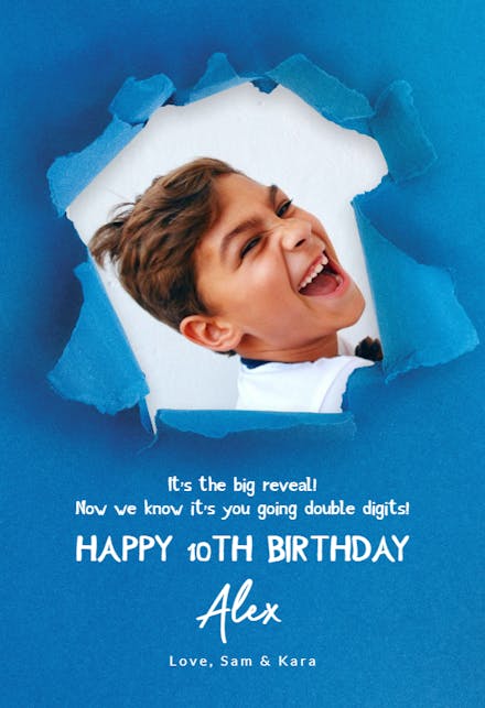 Breakthrough - Birthday Card