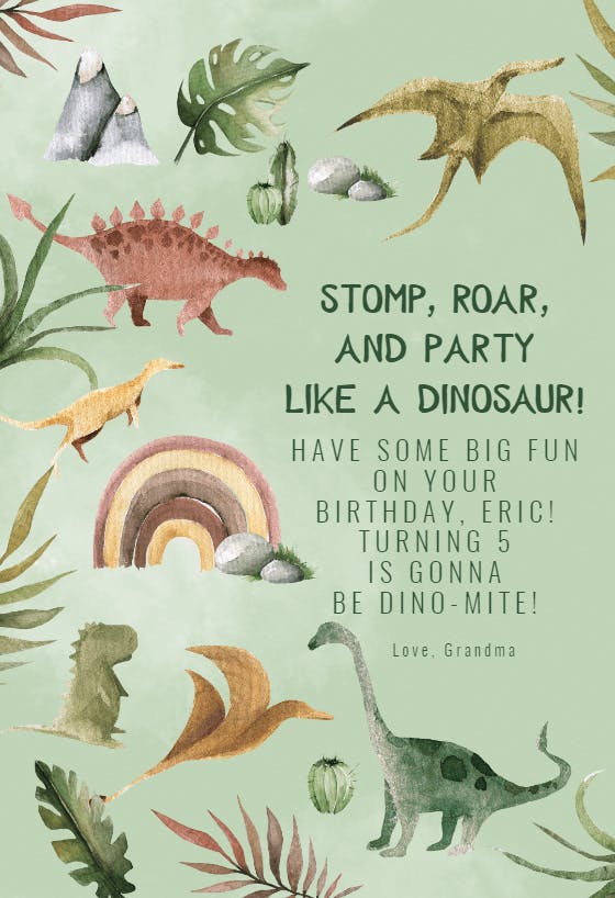 Cool digs - birthday card