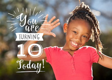 Edge to Edge photo - Tarjeta De Cumpleaños