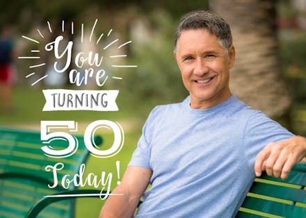 Edge to Edge - Birthday Card