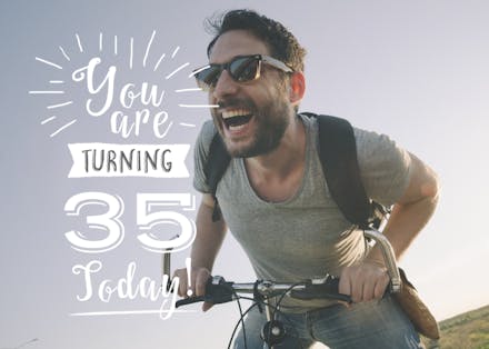 Edge to Edge - Birthday Card