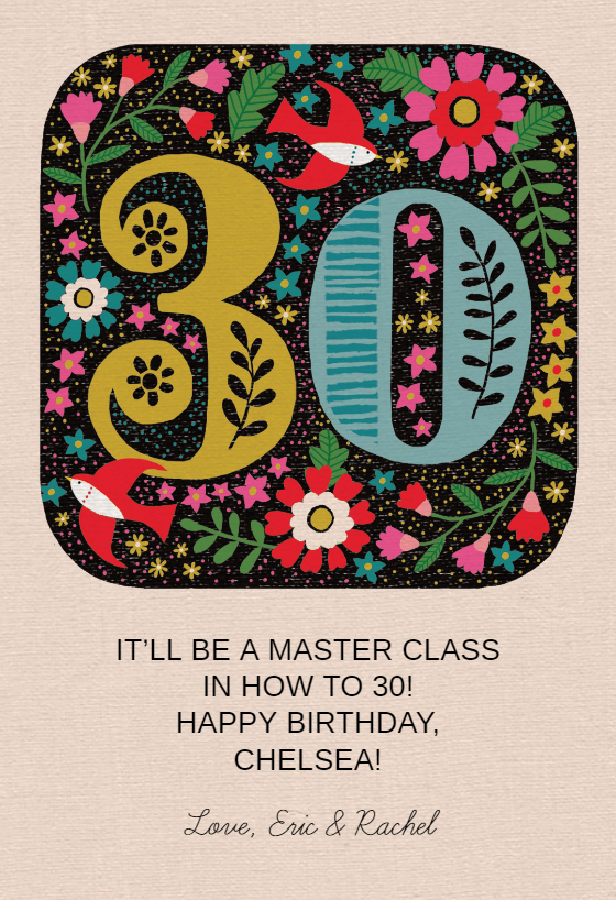 Flower Power Birthday Card (Free) Greetings Island