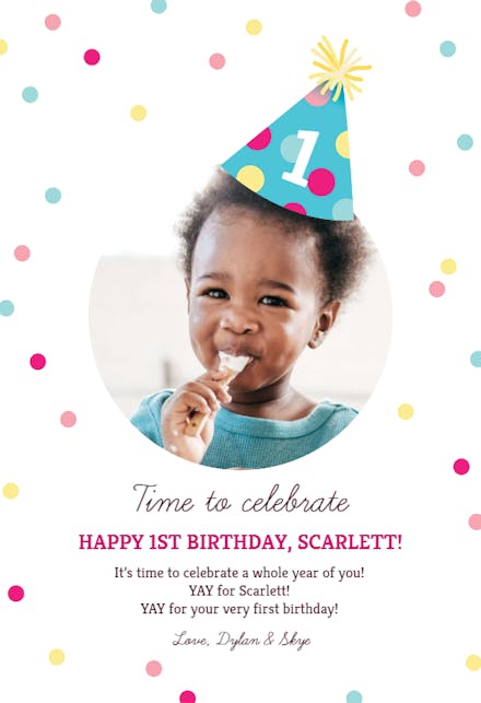 Hat Trick - Birthday Card