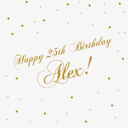 25th Birthday Cards (Free) | Greetings Island 25th Birthday Cards (Free) | Greetings Island