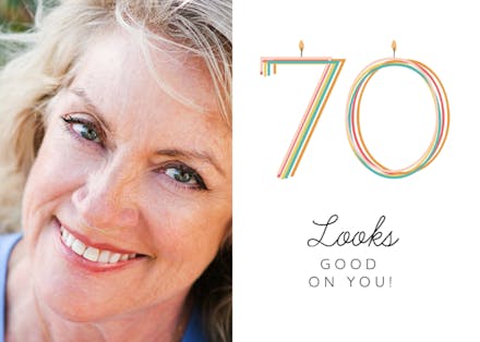 Round Party - Tarjeta De Cumpleaños