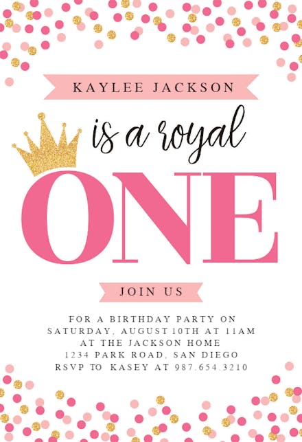 Royal One - Free Birthday Card | Greetings Island