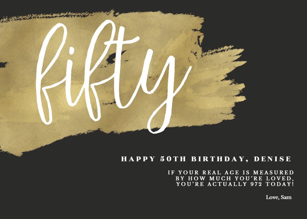 Sideswiped - birthday card