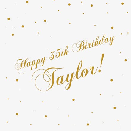 Solid Work - Birthday Card