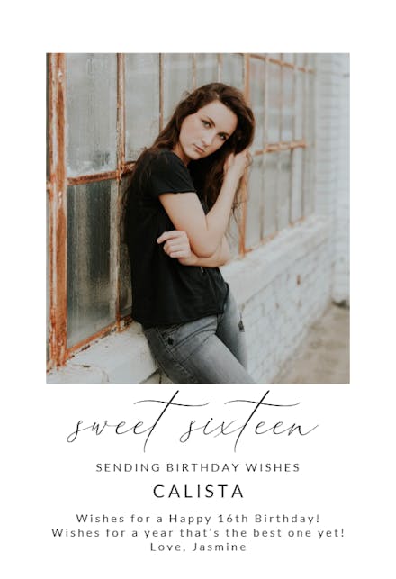 Sweet Snap - Birthday Card