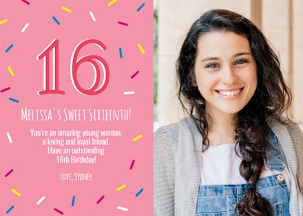 Sweet Sprinkles - Birthday Card