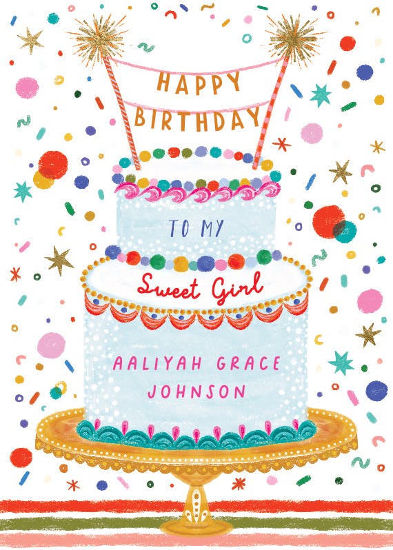 A Piece of Cake - Birthday Card | Greetings Island