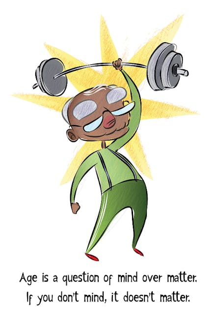 Age Doesnt Matter - Birthday Card