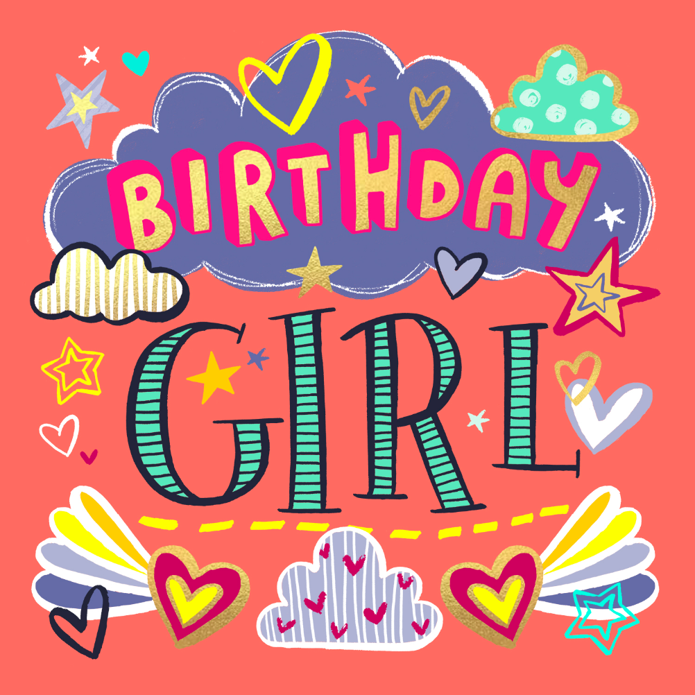 Printable Birthday Cards Girl Printable Templates Free