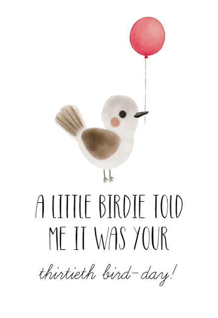 Boho Woodland - Happy Birthday Card