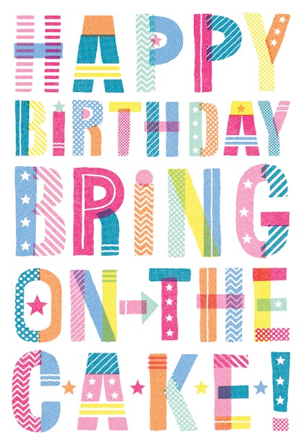 Cake Day - Birthday Card