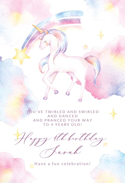 Cloudprints - Birthday Card