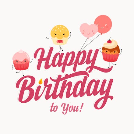 Completely Sweetly - Happy Birthday Card