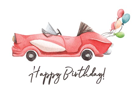 Convertable - Birthday Card