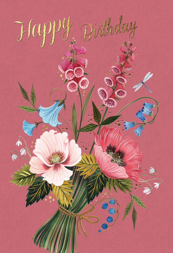 Botanical - Birthday Card | Greetings Island