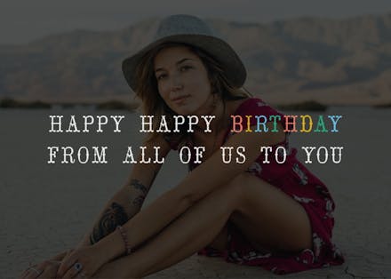 Happy Happy Birthday - Birthday Card (Free) | Greetings Island