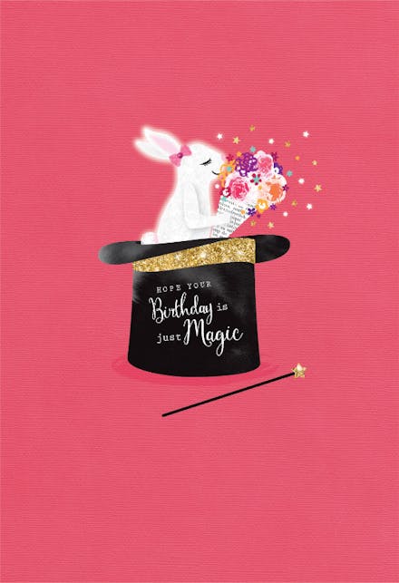 Hat Trick - Birthday Card
