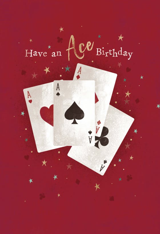 Have an Ace birthday - Birthday Card (Free) | Greetings Island