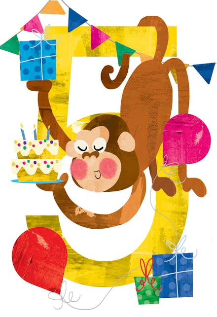 High 5 - Birthday Card