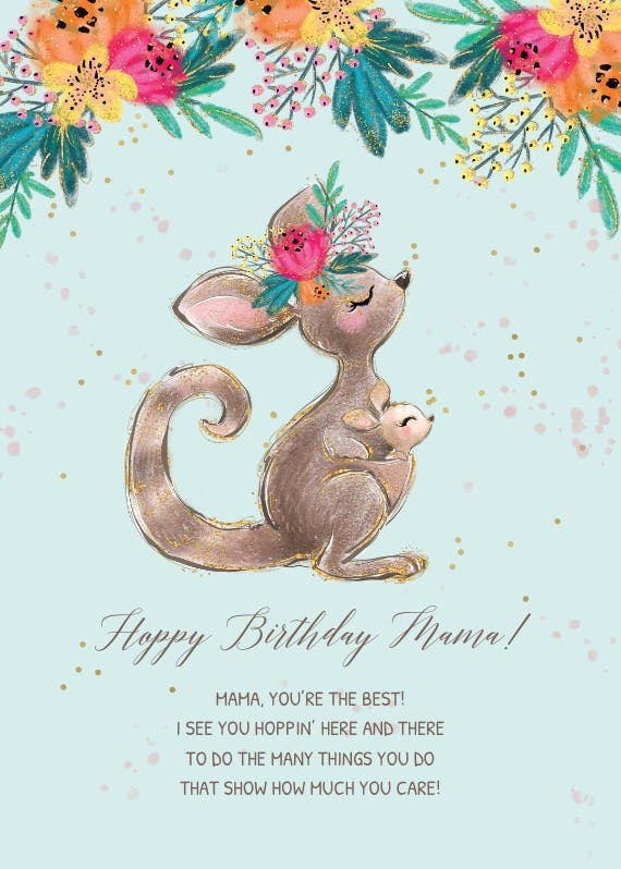 Hoppy birthday duo -  tarjeta de cumpleaños gratis