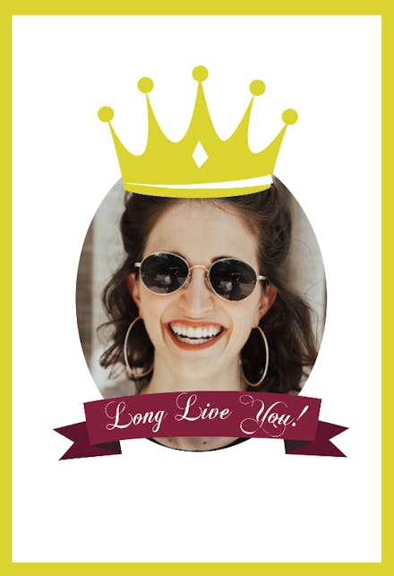 Long Live You - Birthday Card