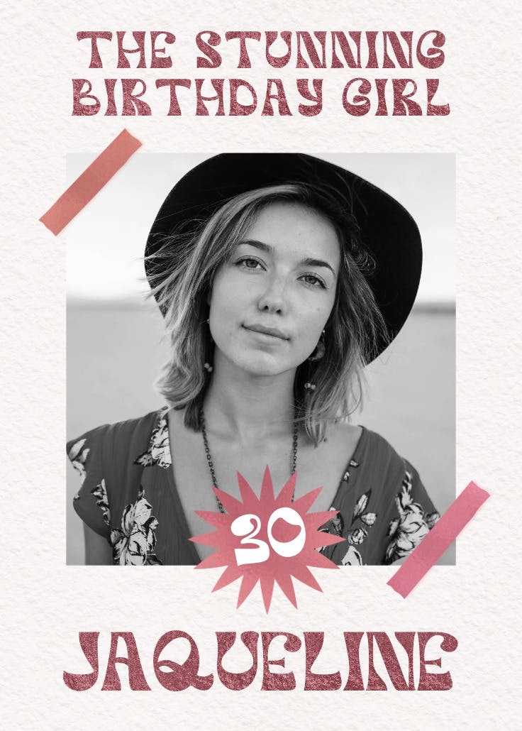 Mirrored plans - tarjeta de cumpleaños