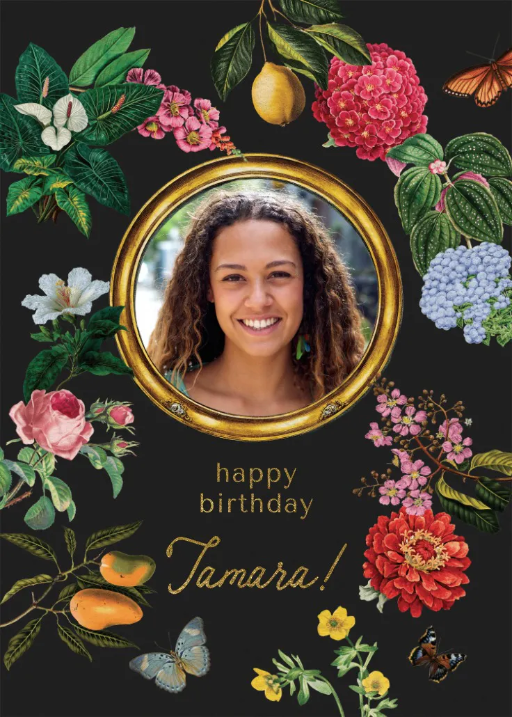 Birthday magic photo - verjaardagskaart