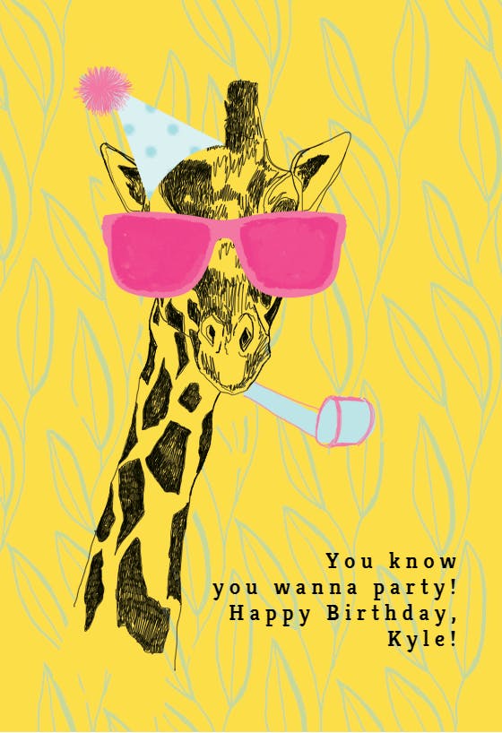 Party Swag Birthday Card (Free) Greetings Island