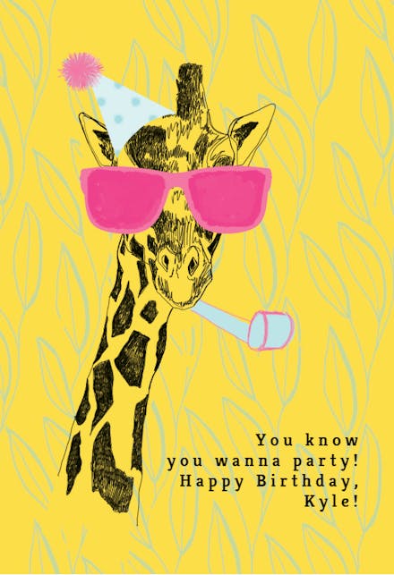 Party Swag - Birthday Card