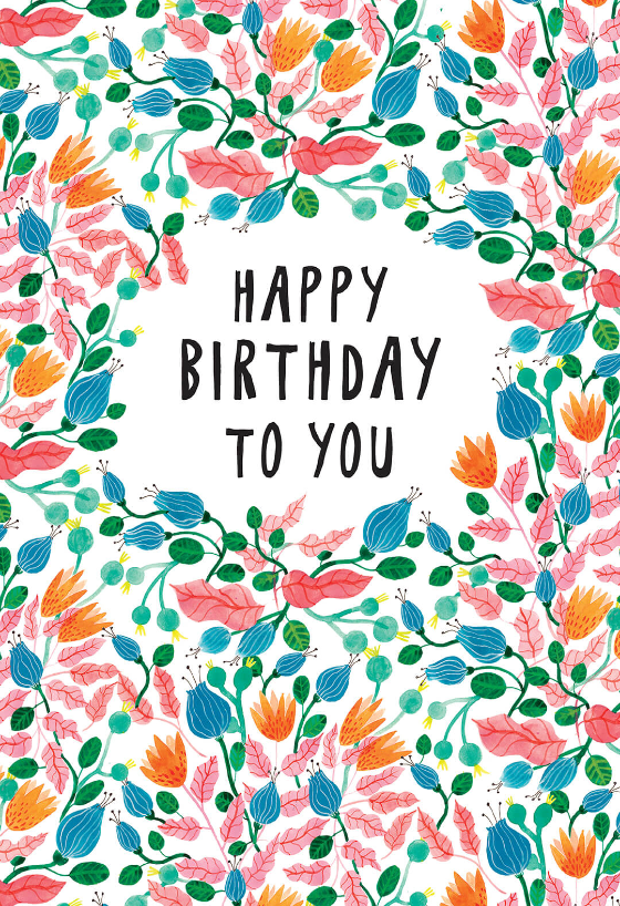 Nod to Nature - Birthday Card (Free) | Greetings Island