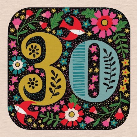 Pretty 30 - Tarjeta De Cumpleaños