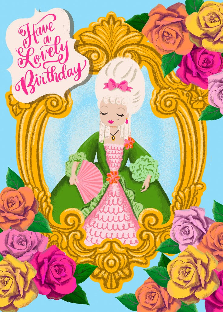Regal birthday - happy birthday card