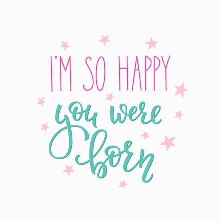 Seeing Stars - Happy Birthday Card