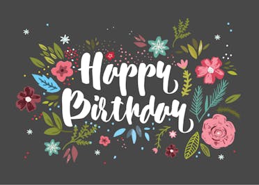 birthday happy card celebration flowers smell wishes cards shutterstock greetingsisland