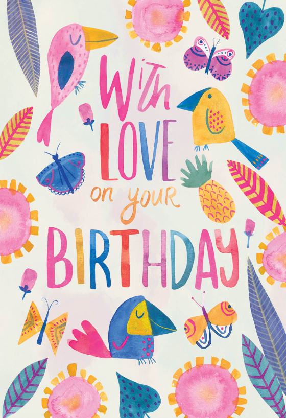 Tropical Take Birthday Card Free Greetings Island 7698