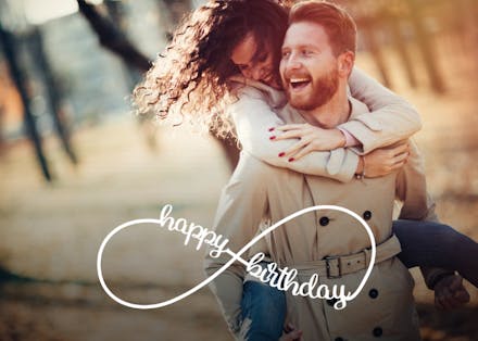 Unlimited Love - Tarjeta De Cumpleaños