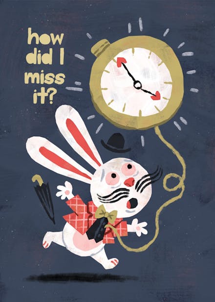 Watch this - birthday card