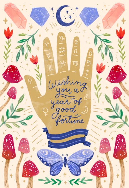 Year of good fortune - Tarjeta De Cumpleaños