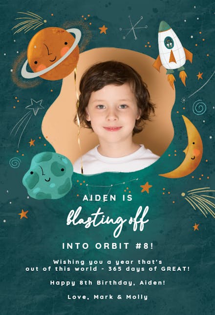 YOUniverse - Birthday Card