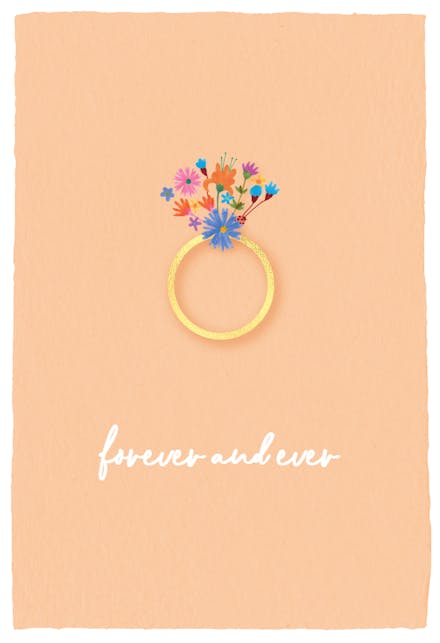 occasions card -  Forever and ever