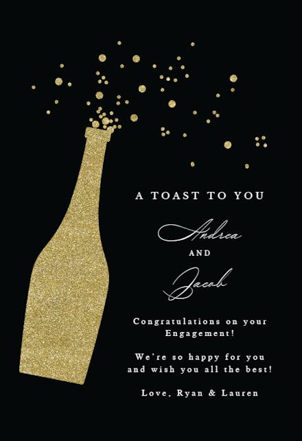 Pop & Bubble - Tarjeta De Compromiso