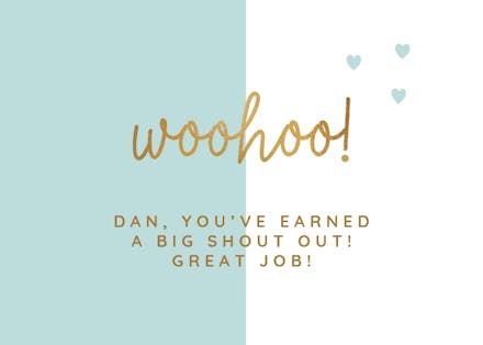 Celebratory Cheer - Congratulations Card