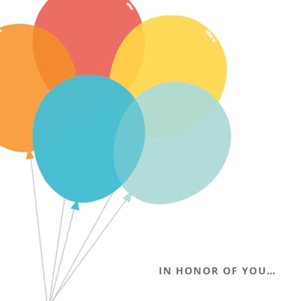 Higher and Higher - Congratulations Card