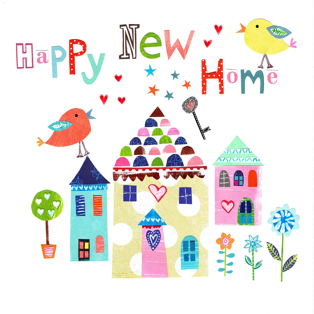 free greeting cards to print new home