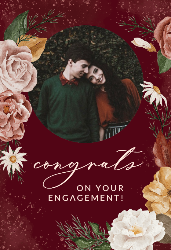 Nocturnal Flowers Congratulations Card Greetings Island